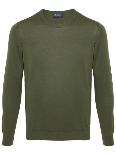 Пуловер Drumohr зелено