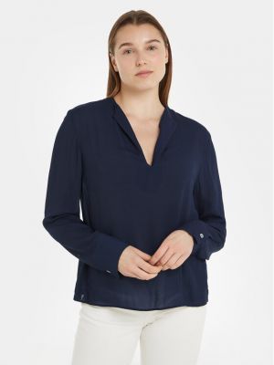 Relaxed fit palaidinė Tommy Hilfiger mėlyna