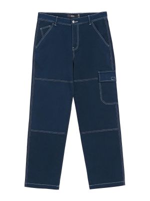 Straight leg jeans Bershka blu