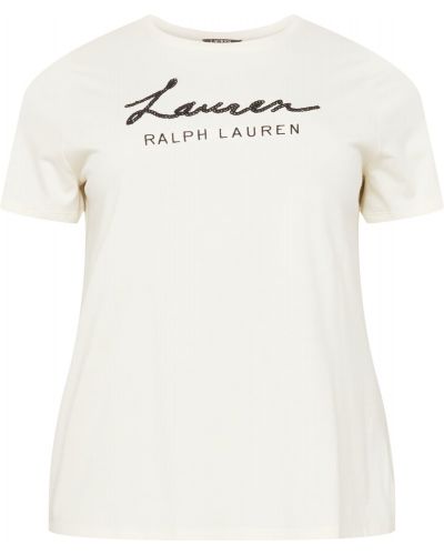 Majica Lauren Ralph Lauren Plus crna