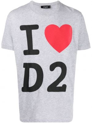 T-shirt Dsquared2 grå