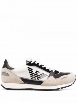 Sneakers con stampa Emporio Armani