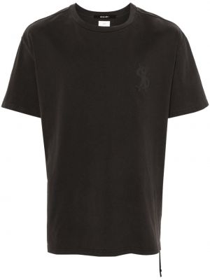 Kokvilnas t-krekls Ksubi melns