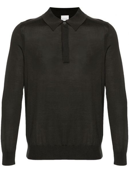 Poloshirt med merino Paul Smith grøn