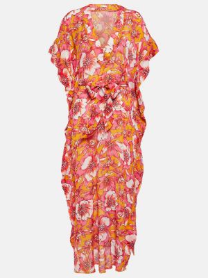 Платье в цветочек с принтом Poupette St Barth