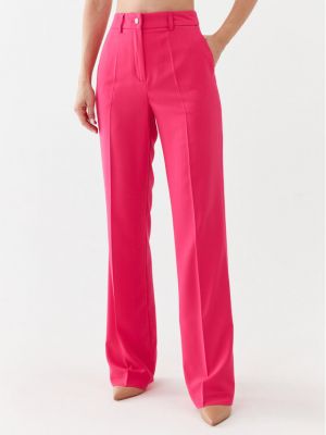 Pantaloni chino Guess roz