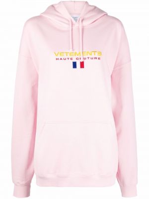 Genser med print Vetements rosa