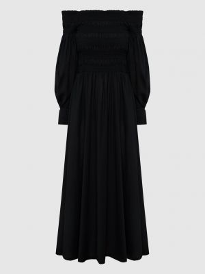Черное шерстяное платье Max Mara