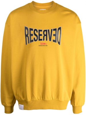 Sweatshirt aus baumwoll Izzue gelb