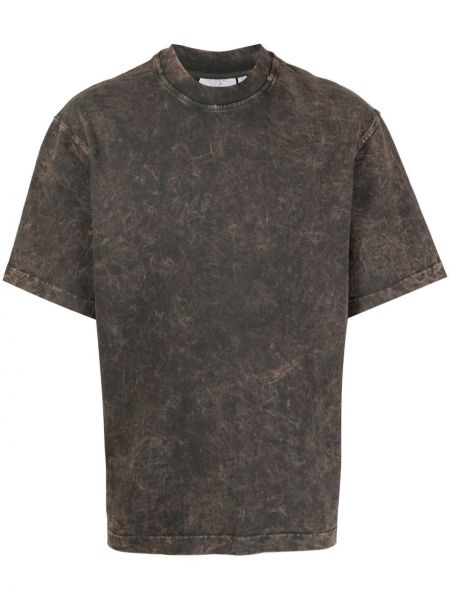 Хлопковая футболка Han Kjobenhavn, коричневая