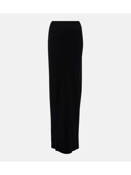 Maxi kjol Rick Owens svart