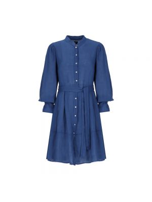 Kleid 120% Lino blau
