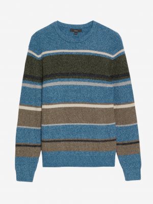 Pruhovaný sveter Marks & Spencer modrá