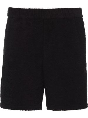 Shorts de sport Prada noir