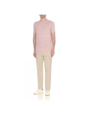Suéter de algodón Brunello Cucinelli rosa