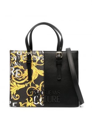 Shopper kabelka s potiskem Versace Jeans Couture
