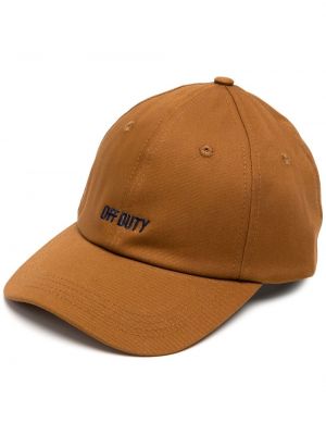 Brodert cap Off Duty brun