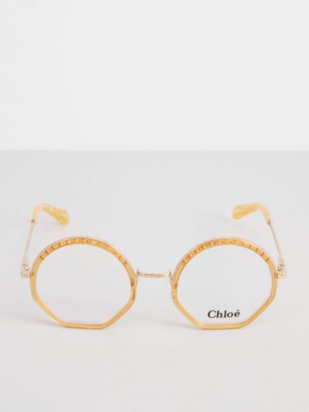 Okulary Chloé Eyewear żółte