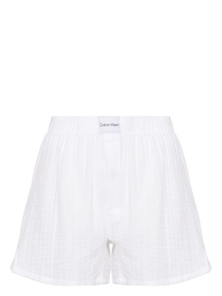 Pantaloni scurți Calvin Klein alb