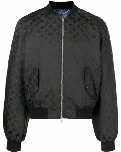 Bomberjacke Charles Jeffrey Loverboy schwarz