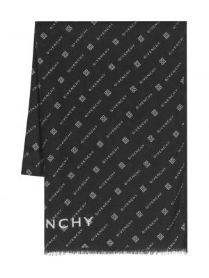 Žakárový šál so strapcami Givenchy