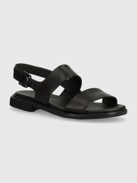 Kožne sandale Camper crna