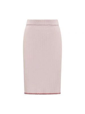 Różowa spódnica ołówkowa Thom Browne
