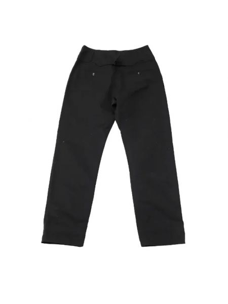 Spodnie bawełniane Isabel Marant Pre-owned czarne
