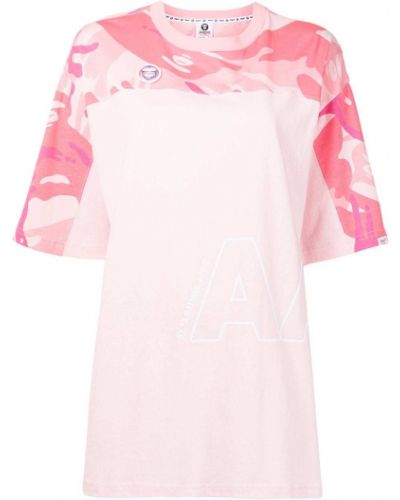 Camiseta Aape By *a Bathing Ape® rosa