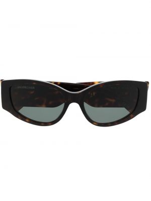 Slnečné okuliare s potlačou Balenciaga Eyewear hnedá