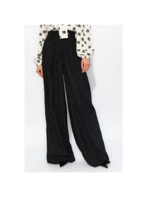 Pantalones plisados Dolce & Gabbana negro