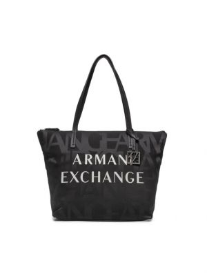 Shopper Armani Exchange noir