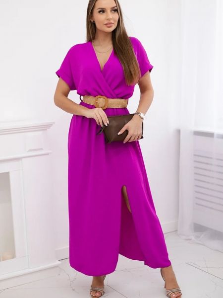 Dlouhé šaty Kesi fialové