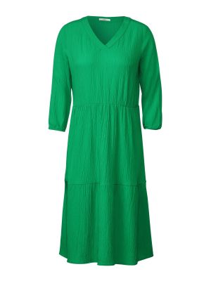 Košeľové šaty Cecil zelená