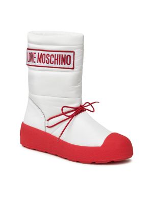 Škornji za sneg Love Moschino bela