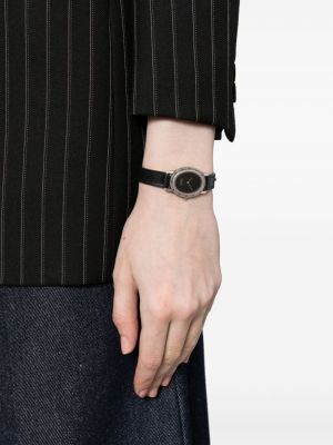 Armbanduhr Hermès schwarz