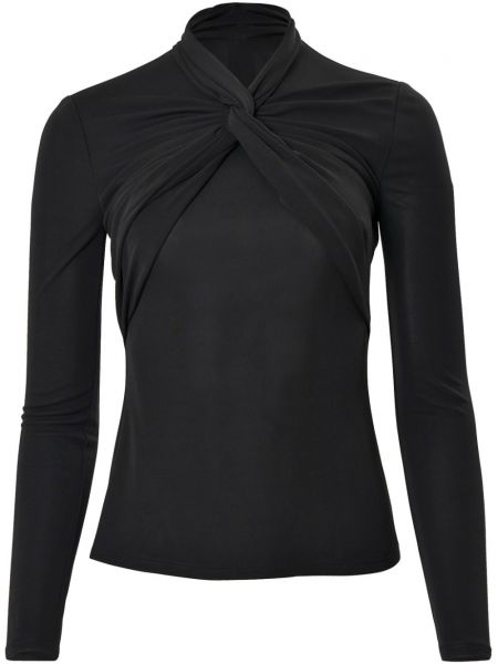 Trøje top Carolina Herrera sort