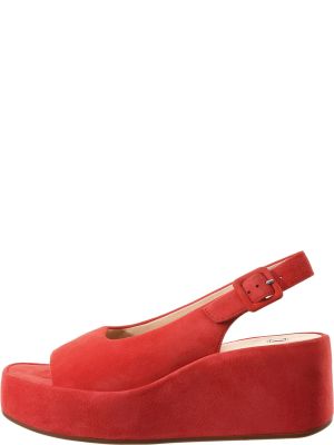 Sandales Högl rouge