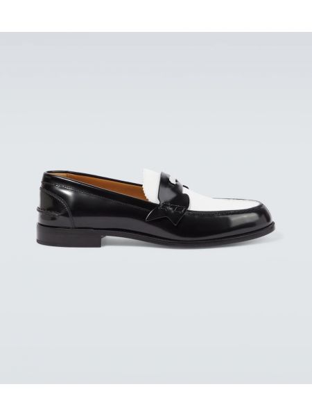 Loafers i läder Christian Louboutin svart