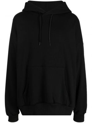 Medvilninis džemperis su gobtuvu su kišenėmis Fumito Ganryu juoda