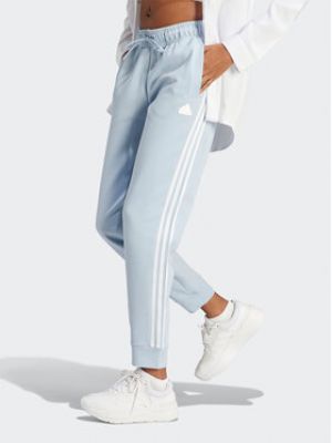 Pantalon de joggings à rayures Adidas bleu