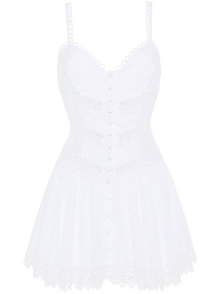 Μini φόρεμα Charo Ruiz Ibiza λευκό