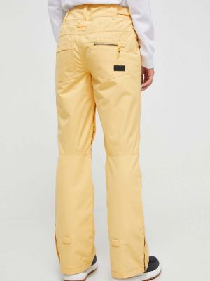 Kalhoty Roxy žluté
