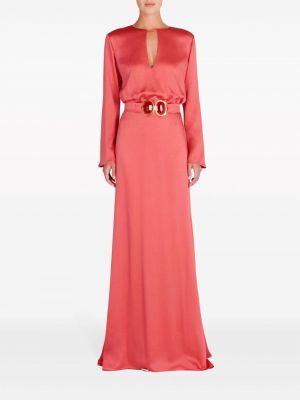 Dlouhé šaty Silvia Tcherassi růžové
