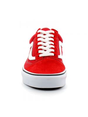 Sneakersy Vans czerwone