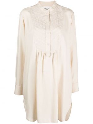 Φόρεμα σε στυλ πουκάμισο με κέντημα lyocell Marant Etoile