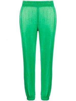Бархатные брюки Cotton Citizen, зеленые
