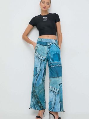 Spodnie sportowe bawełniane Versace Jeans Couture