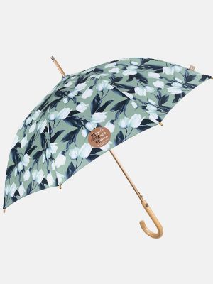 Paraguas con estampado Perletti verde