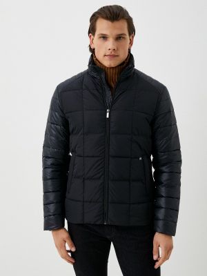 Утепленная демисезонная куртка Madzerini черная